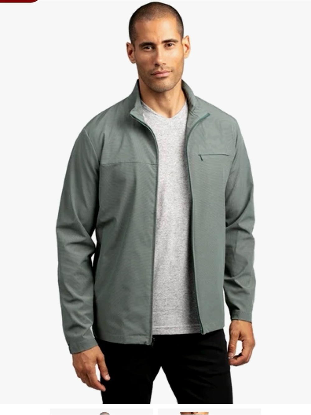 Men’s Travis Mathew Crystal Cove Golf Jacket Size Large